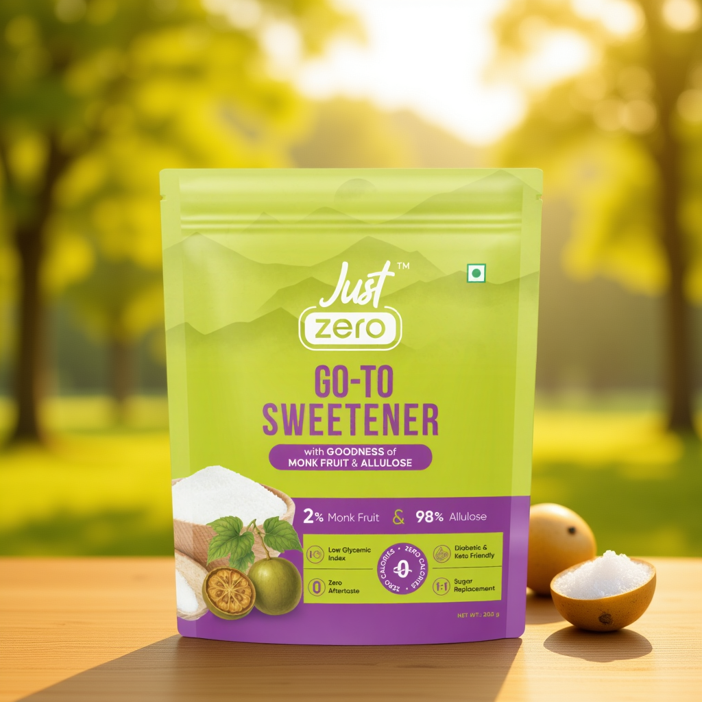Just Zero Monk Fruit Sweetener with Allulose
