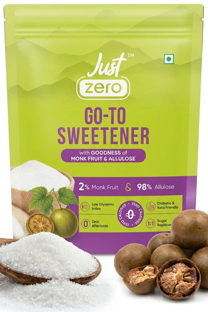 Just Zero Monk Fruit Sweetener with Allulose